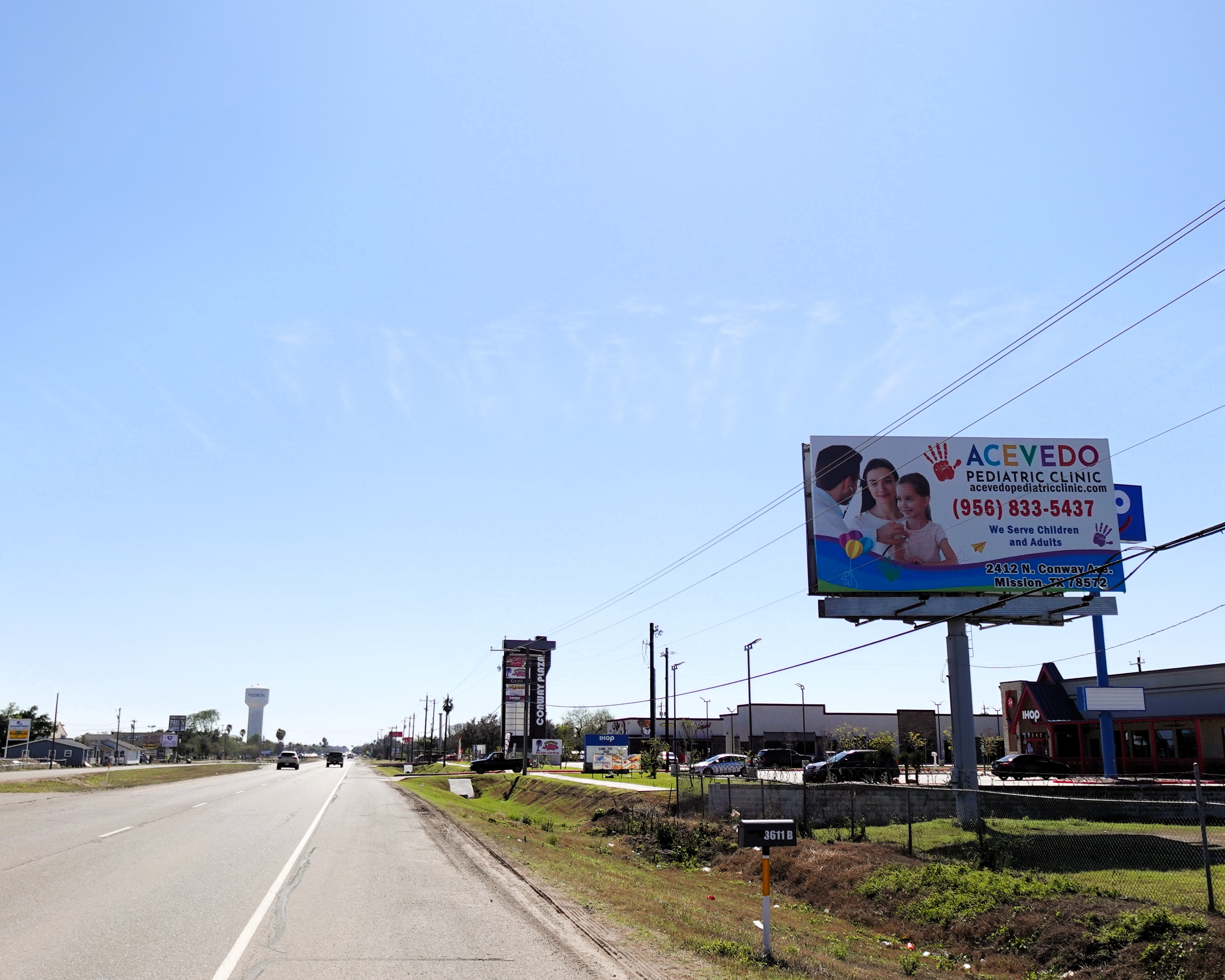 Conway Avenue corridor billboard